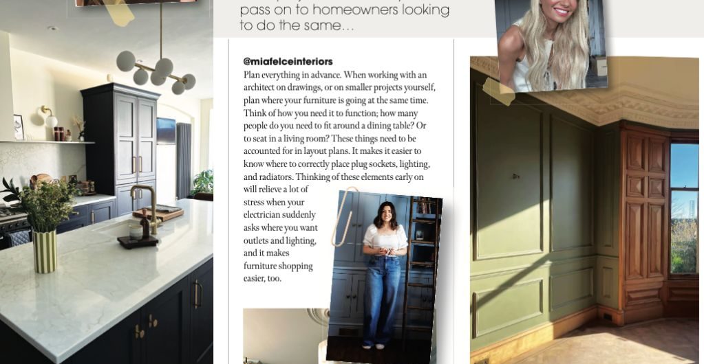 Kitchens Bedrooms & Bathrooms magazine feature on real renovation advice.