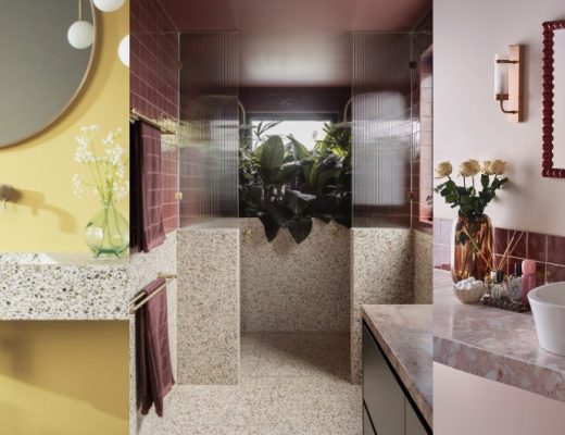 Terrazzo bathroom design