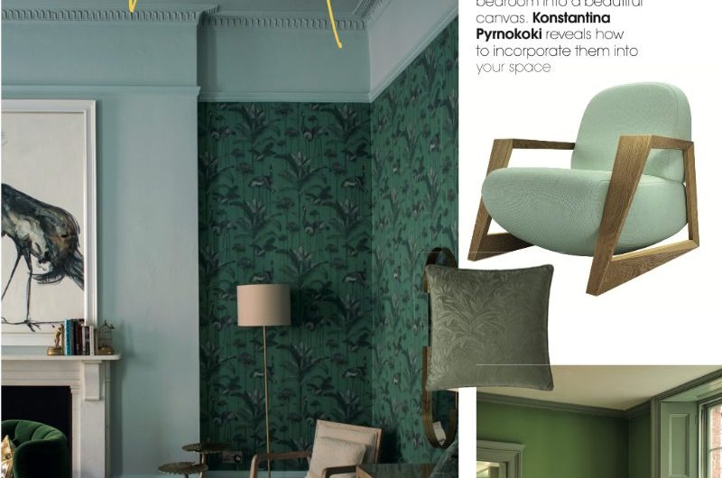 KBB magazine article about bedroom colour.