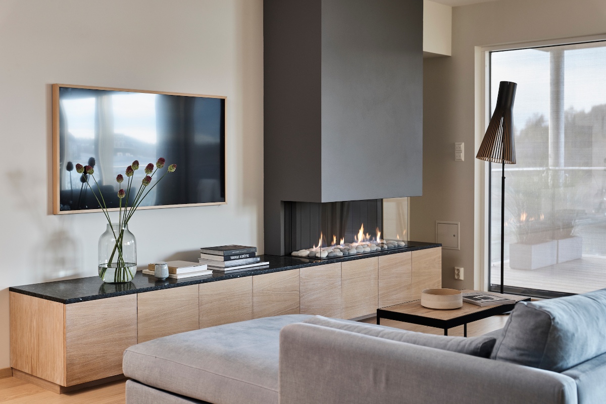 a calm living room illustrating the concept of hygge