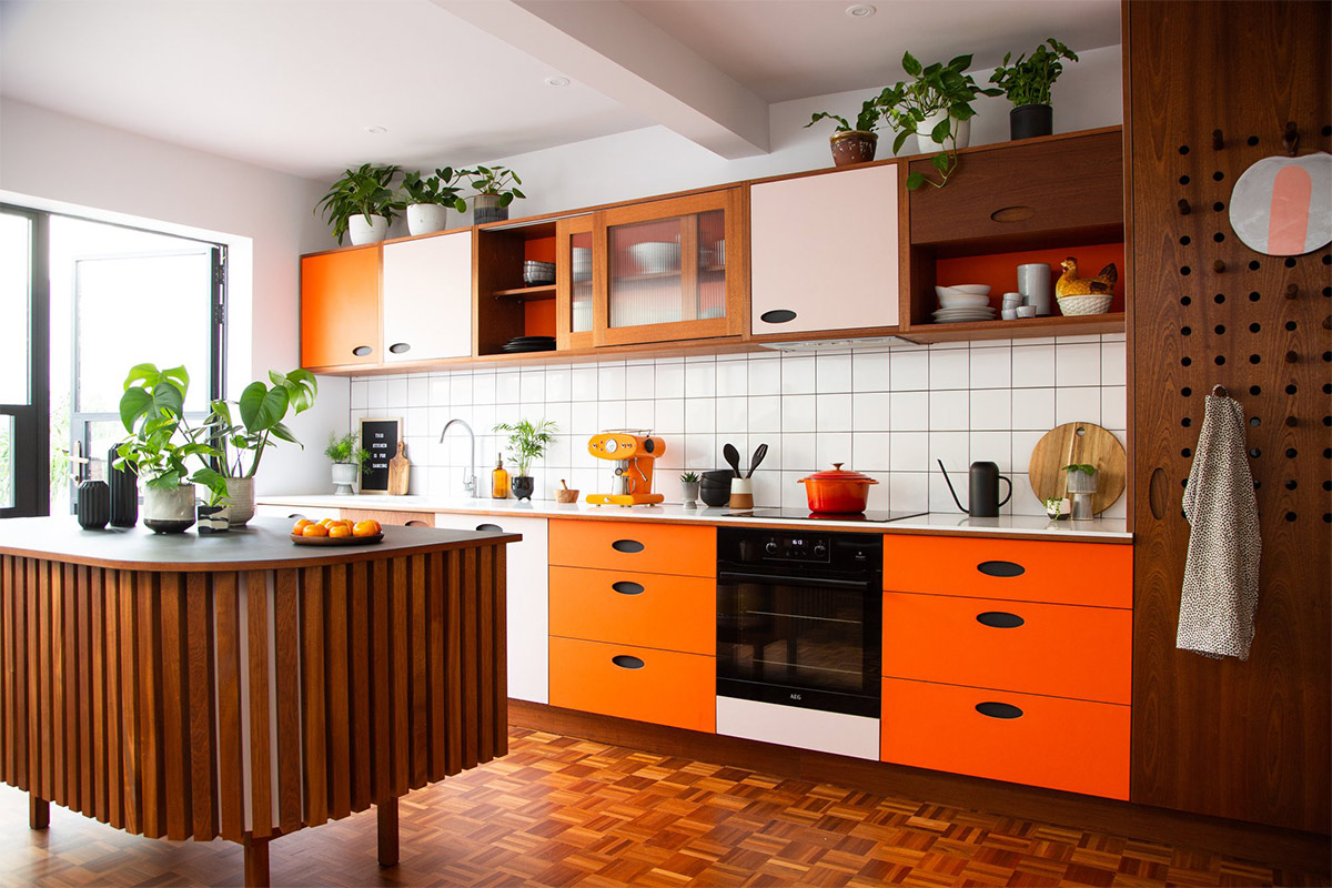 70s Interior Design Ideas Sunset Shades And Natural Wood