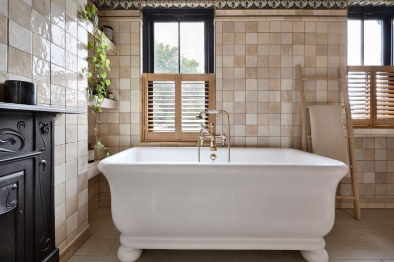 Tour this luxurious bathroom with a Parisian feel in East London