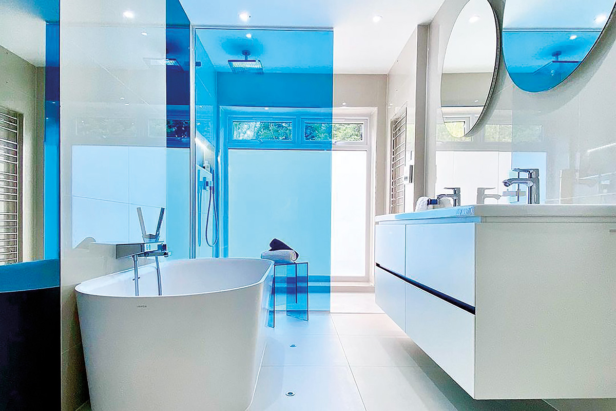 How can I maximise natural light in my bathroom?