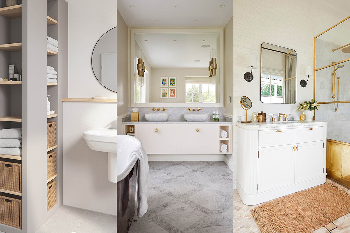 Big bathroom storage ideas
