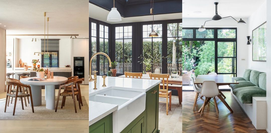 How to design the perfect dining area for your kitchen