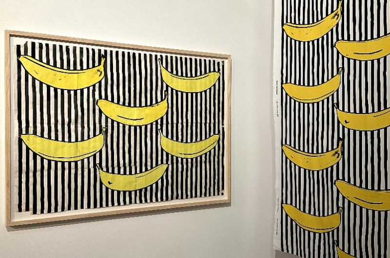 Randig Banan print and original drawing.