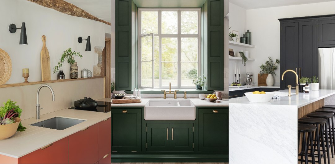 Kitchen sink placement