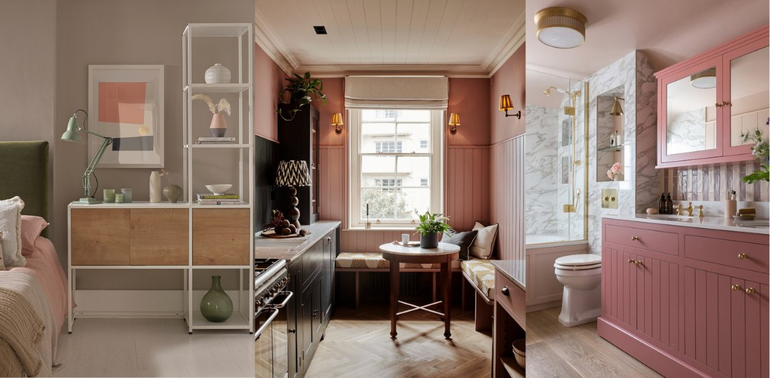 Small kitchen, bedroom, and bathroom design ideas