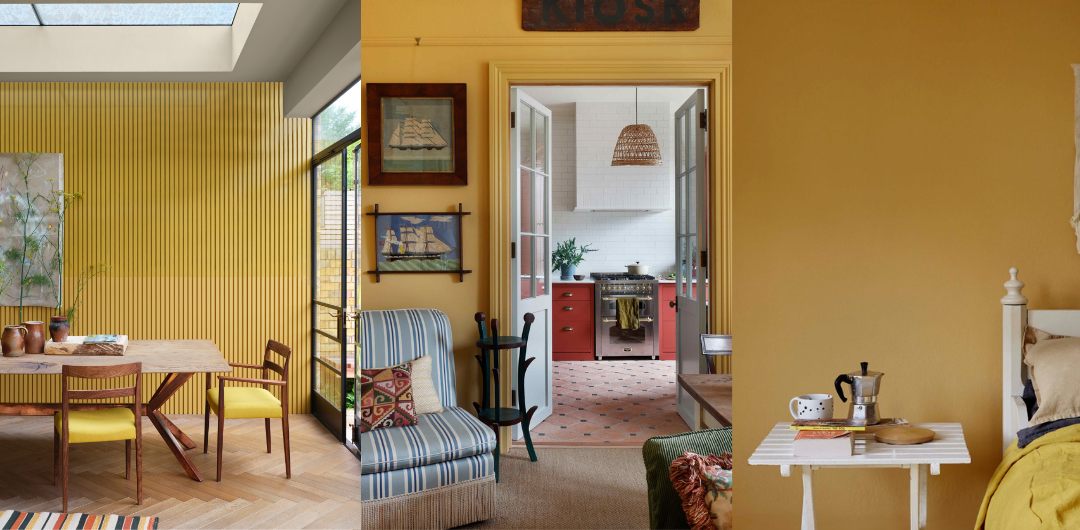 Yellow interiors