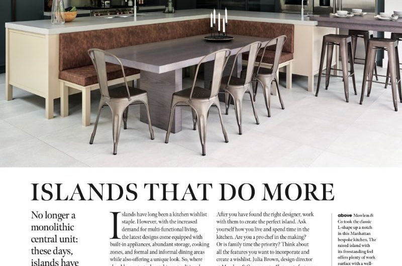 Magazine feature on multi-functional units.