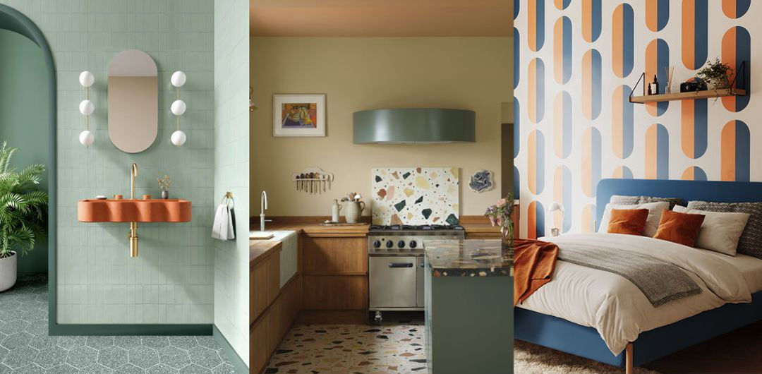 70s retro interiors