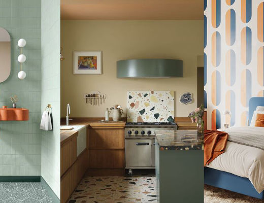 70s retro interiors