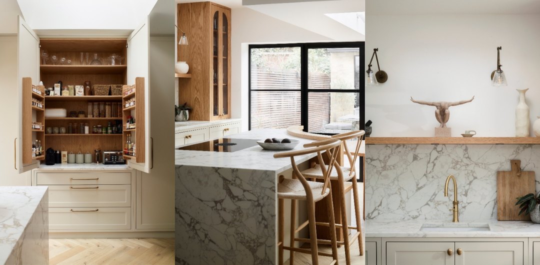Neutral kitchen design tour