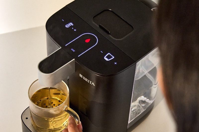 A multi-functional water dispenser.