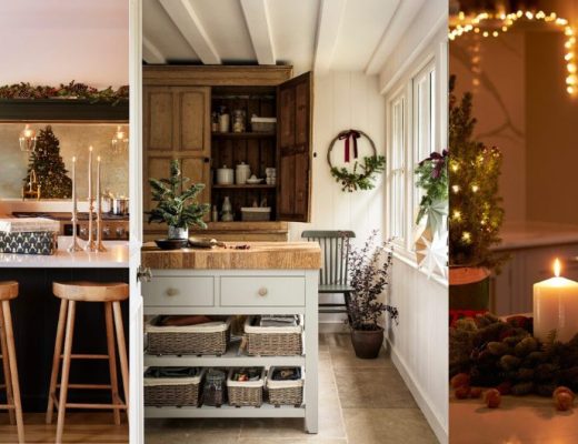festive kitchen island