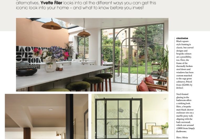 Magazine feature on glazing.