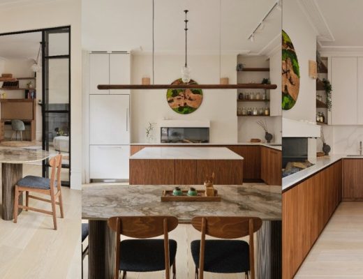 Walnut kitchen design