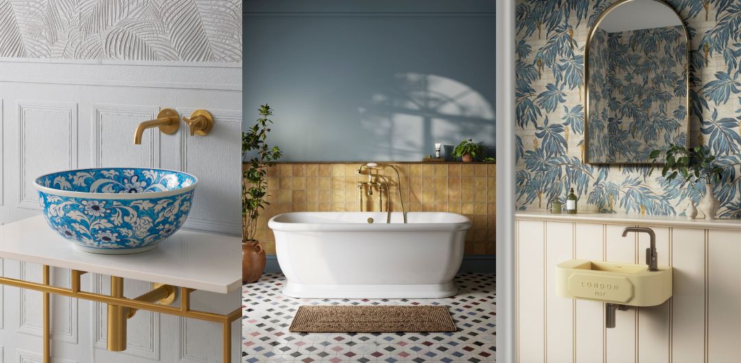 Five bath and basin ideas to complete your bathroom project